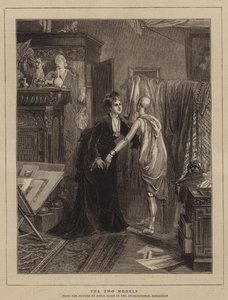 A két modell alkotó: Emile Renard